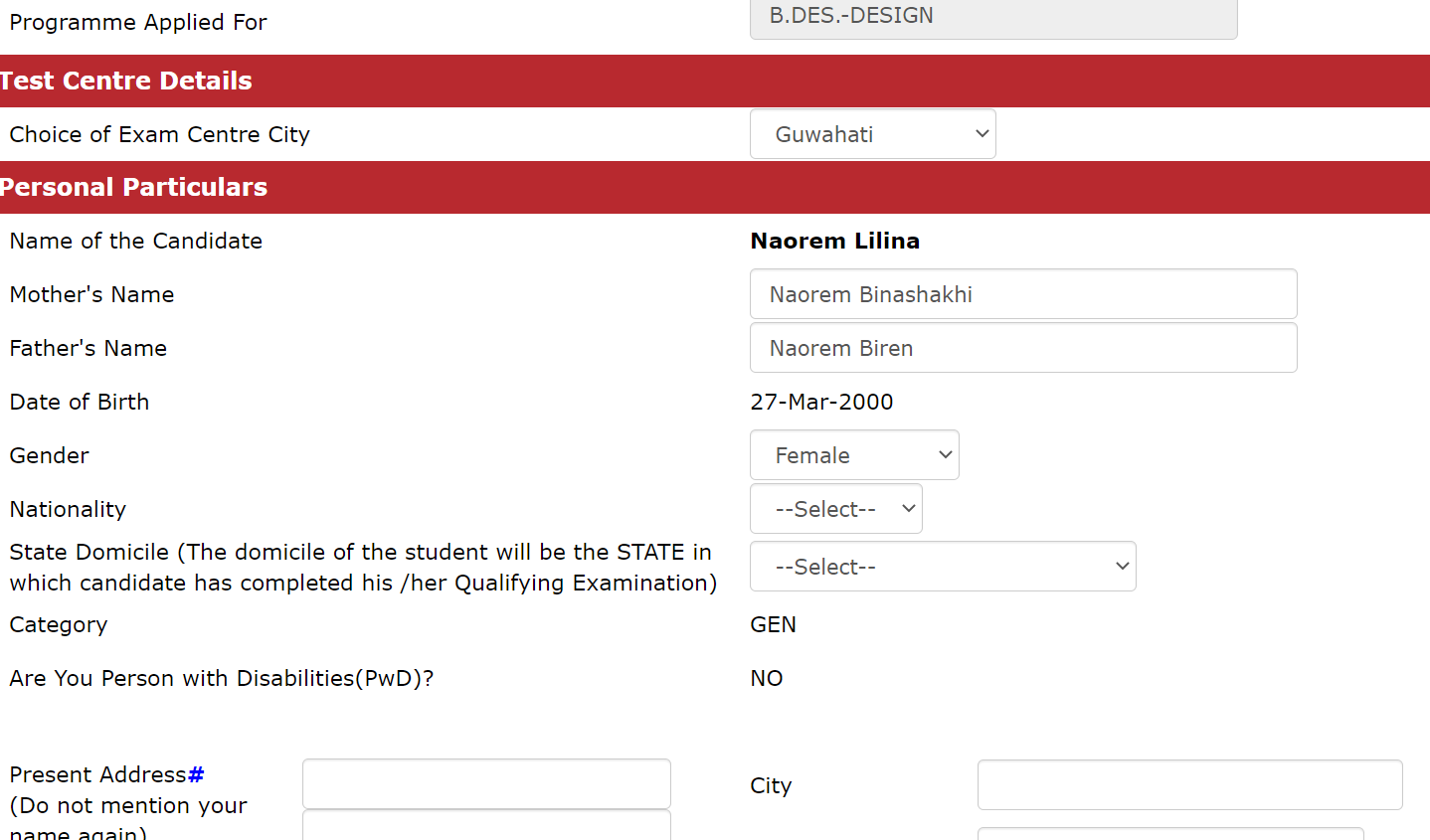 Nift Application Form 2023 Printable Forms Free Online